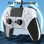 T29 USB Wired Controller With Vibration For PS4/PC (Black)