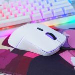 ZIDLI M80 RGB Gaming Mouse - 8800 DPI - Superlight 69G (White)