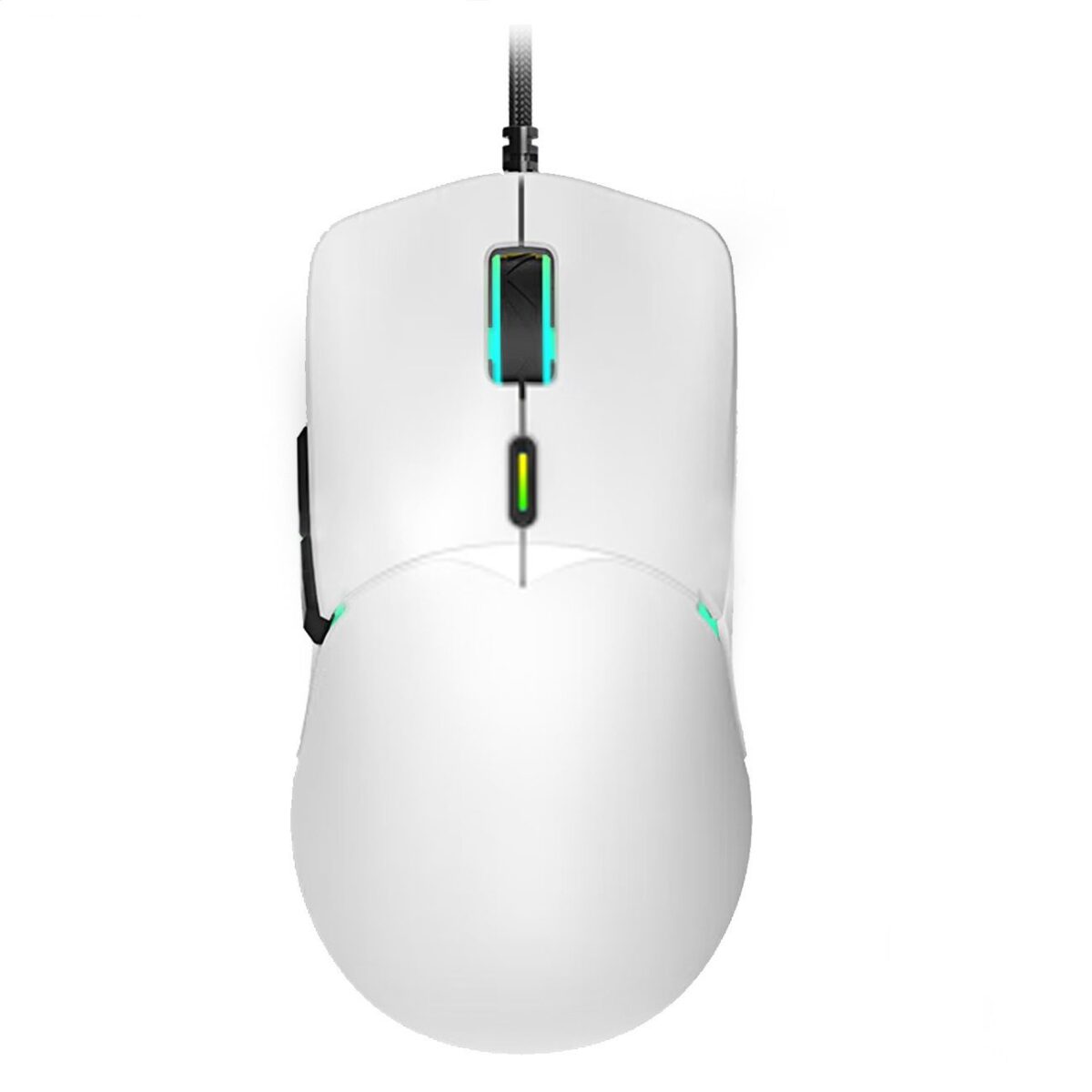ZIDLI M80 RGB Gaming Mouse - 8800 DPI - Superlight 69G (White)