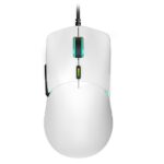 ZIDLI M80 RGB Gaming Mouse - 8800 DPI - Superlight 69G (White)