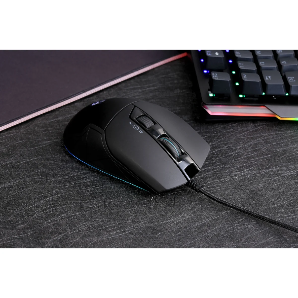 Bloody W70 Max RGB Gaming Mouse - 10,000 DPI (Black)