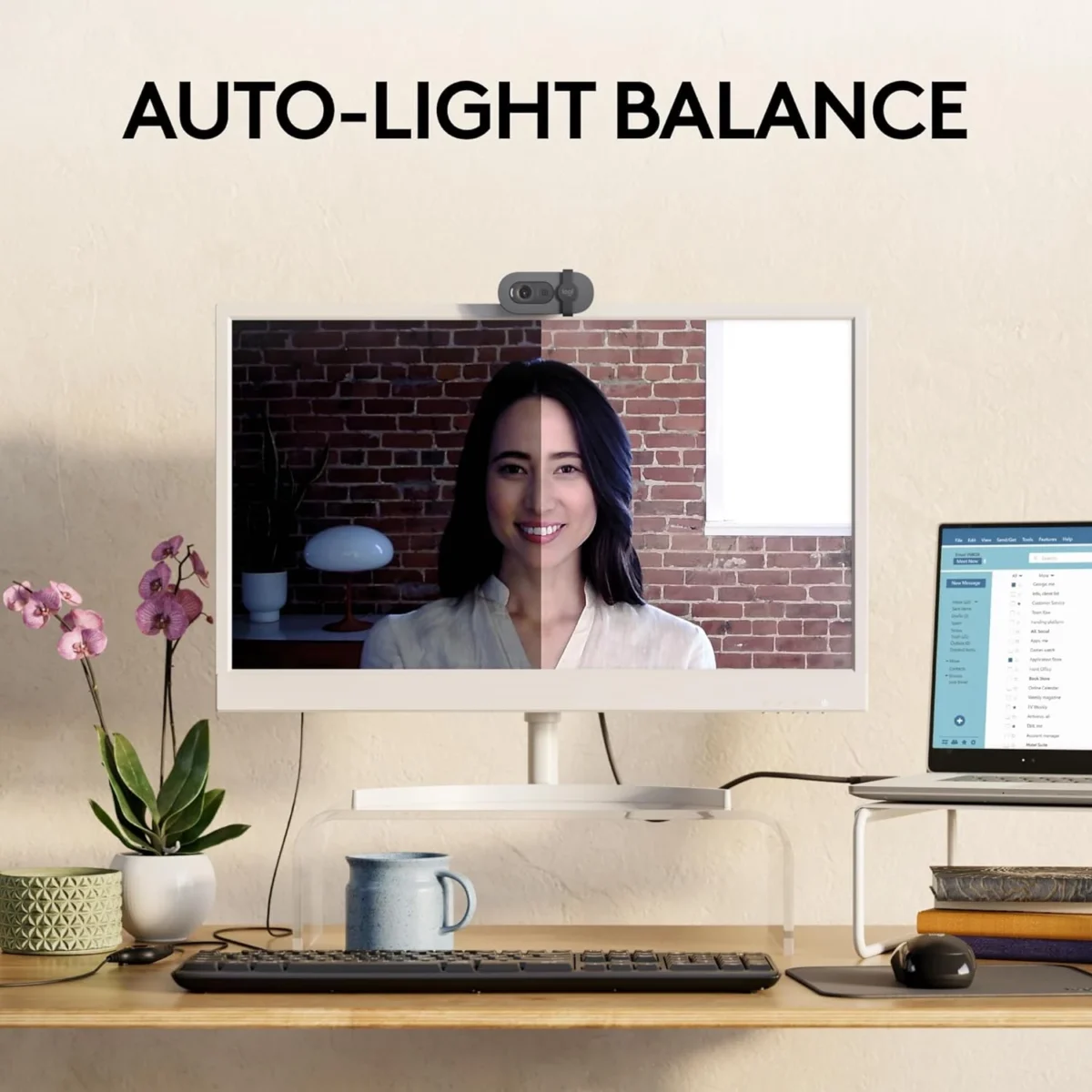 Logitech BRIO 100 Full HD 1080p webcam
