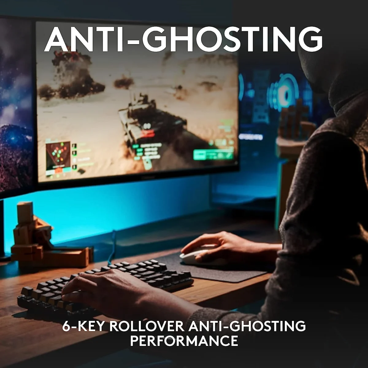 Logitech G413 TKL SE Mechanical Gaming Keyboard - Tactile Mechanical Switches