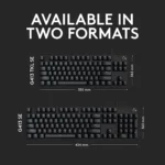 Logitech G413 TKL SE Mechanical Gaming Keyboard - Tactile Mechanical Switches