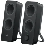 Logitech Z207 Wireless Bluetooth PC Speakers, Stereo Sound, 10 Watts Peak Power, 3.5mm Audio Input, Headphone Jack