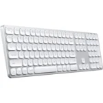 Satechi Aluminum Bluetooth Keyboard with Numeric Keypad - Compatible with 2022 MacBook ProAir M2