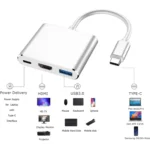 USB-C 3 in 1 to HDMI Adapter (Supports 4K 30Hz)