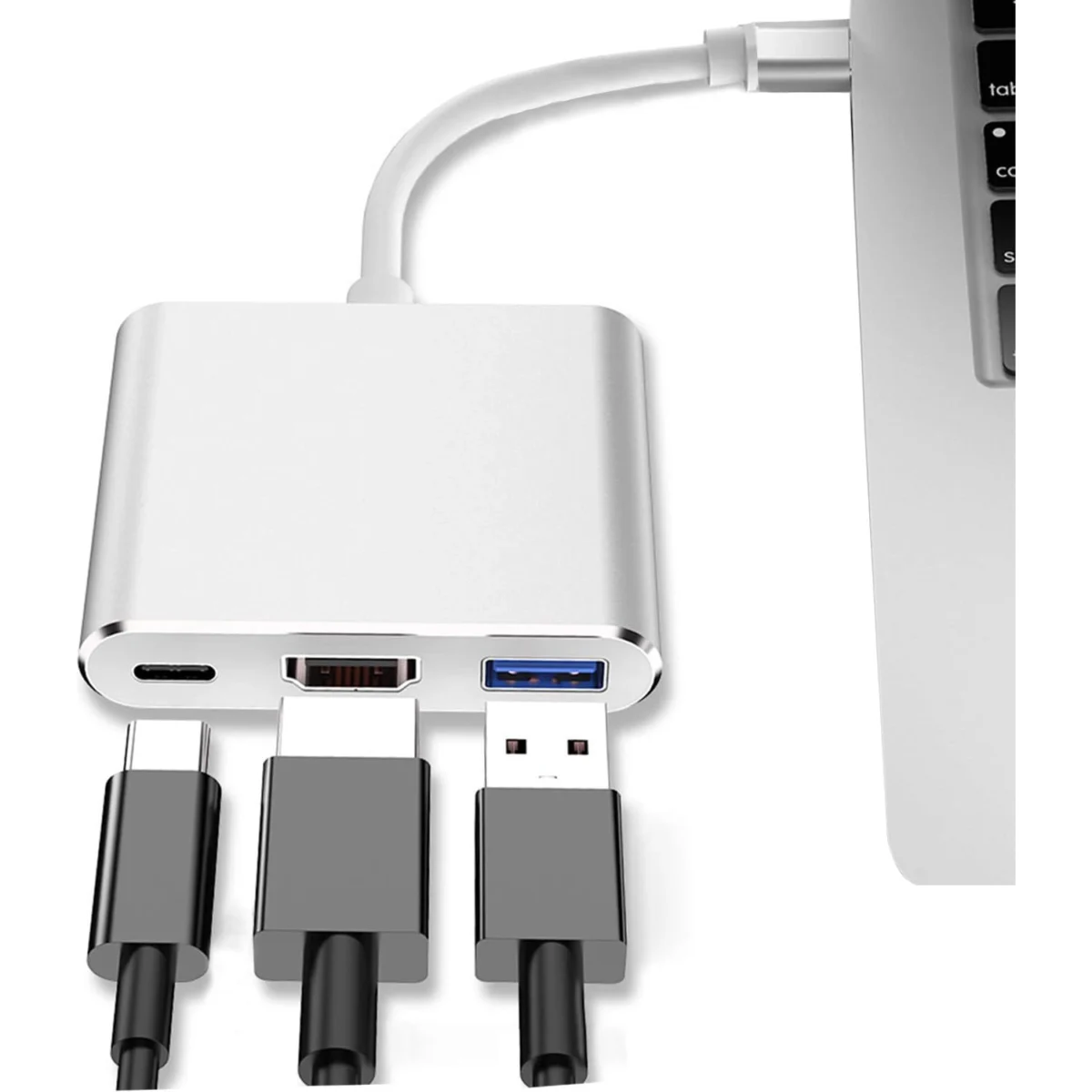 USB-C 3 in 1 to HDMI Adapter (Supports 4K 30Hz)