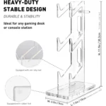 Universal 3 Tier Controller Stand and Headset Stand for Xbox ONE X Switch PS4 PS5 PC