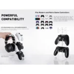 Universal 3 Tier Controller Stand and Headset Stand for Xbox ONE X Switch PS4 PS5 PC