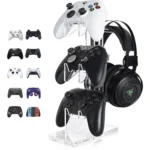 Universal 3 Tier Controller Stand and Headset Stand for Xbox ONE X Switch PS4 PS5 PC