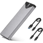 SSK Aluminum M.2 NVME SATA SSD Enclosure Adapter