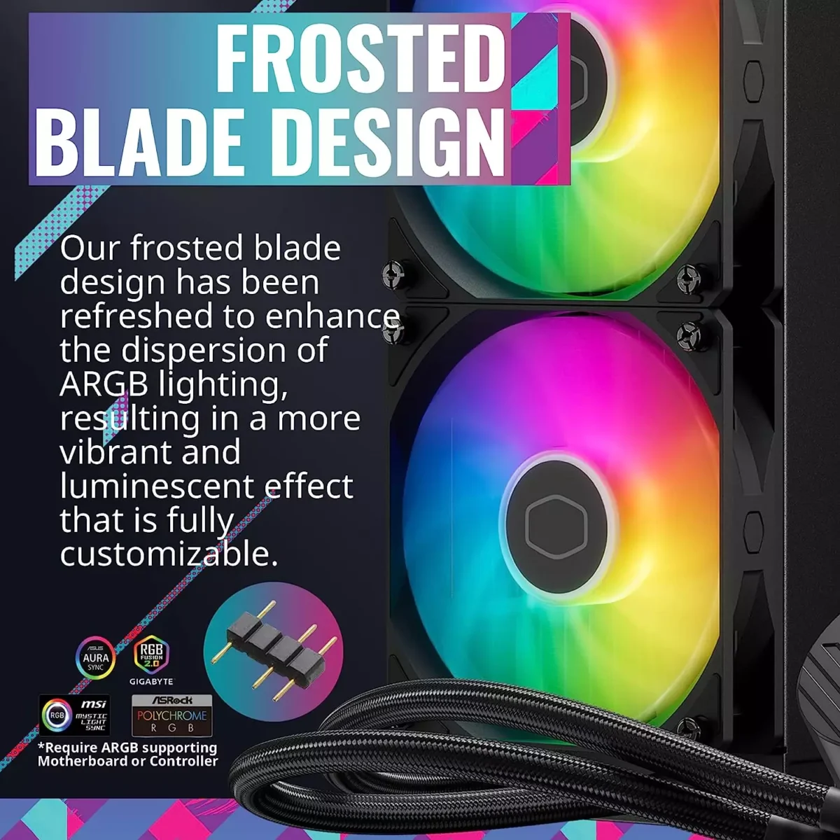 Cooler Master MasterLiquid 360L Core 360mm Close-Loop AIO Liquid Cooler