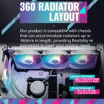 Cooler Master MasterLiquid 360L Core 360mm Close-Loop AIO Liquid Cooler