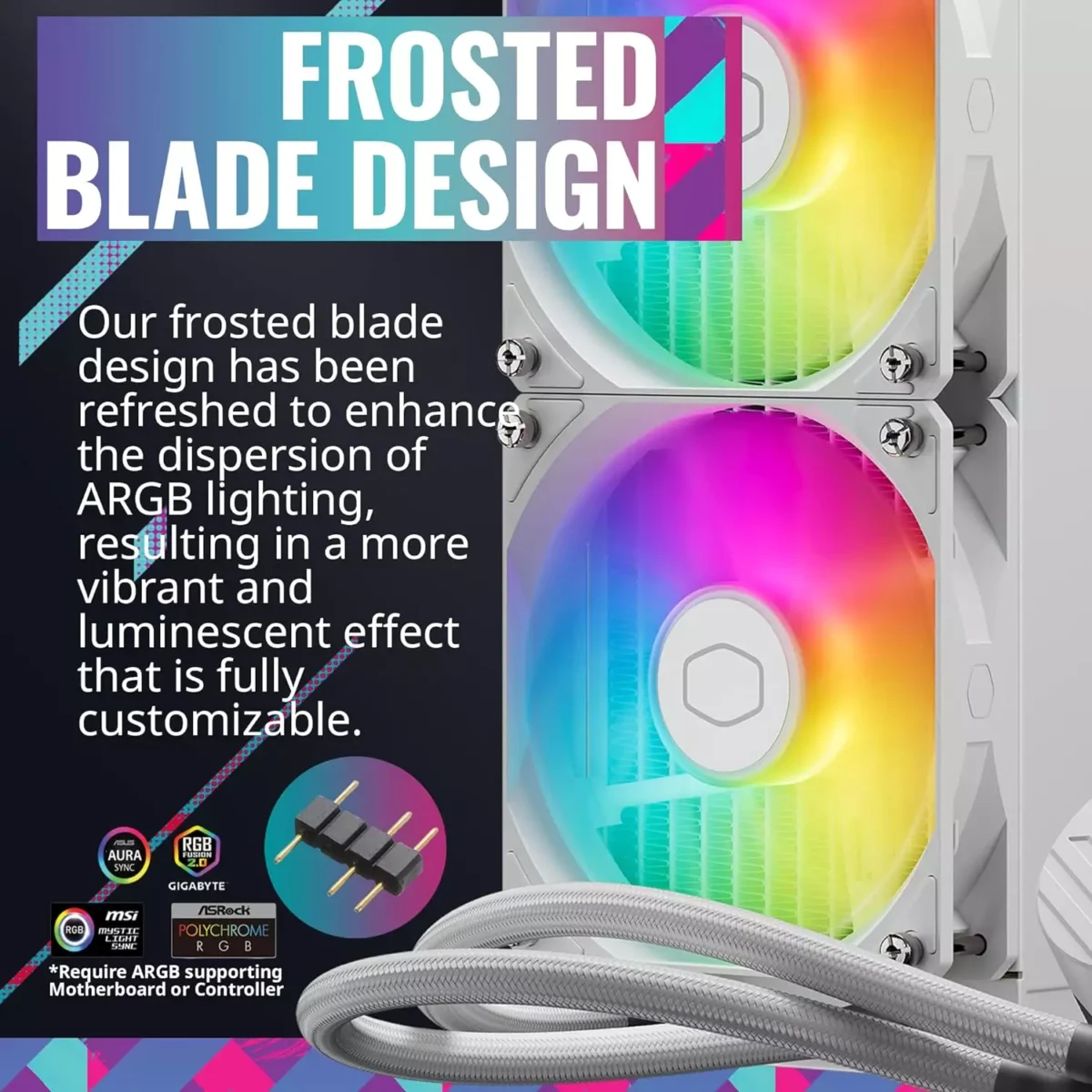Cooler Master MasterLiquid 360L Core 360mm Close-Loop AIO Liquid Cooler