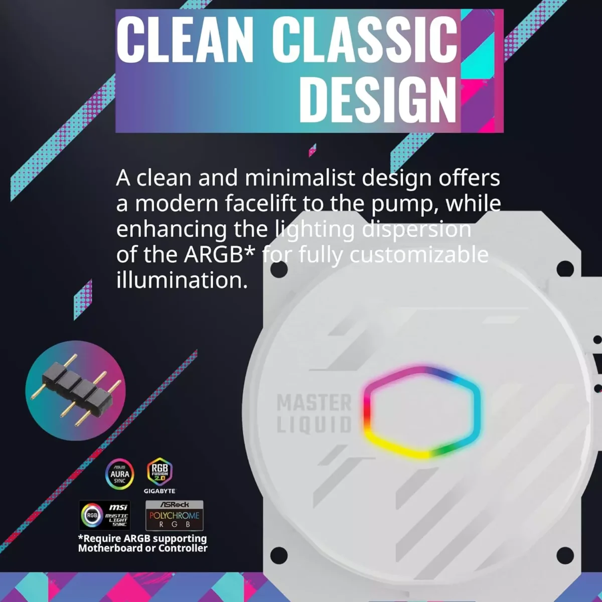 Cooler Master MasterLiquid 360L Core 360mm Close-Loop AIO Liquid Cooler