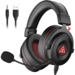 EKSA E900 PRO RGB Gaming Headset - 7.1 Surround Sound (Red)