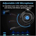 HP H200S USB Gaming Headset – 7.1 Surround Sound