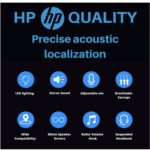 HP H200S USB Gaming Headset – 7.1 Surround Sound