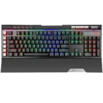 MARVO KG965G RGB Gaming Mechanical Keyboard - OUTEMU Blue Switch - Volume Wheel & Media Keys - Aluminium Frame - 2 USB Passthrough Port - Detchable Wrist