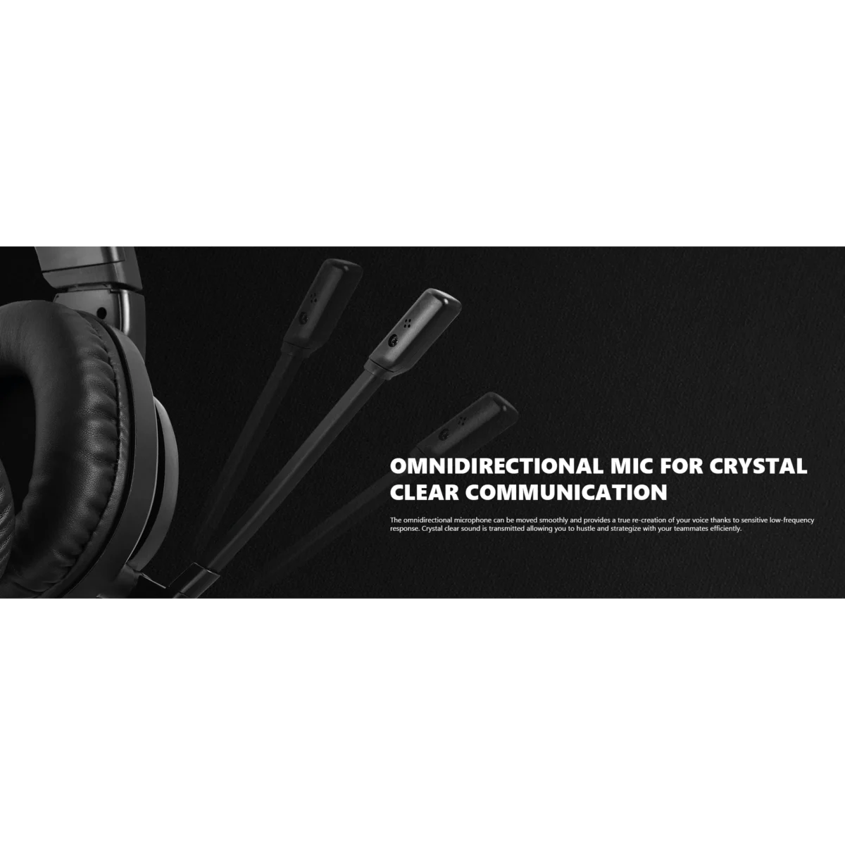 MARVO HG8958 RGB Gaming Headset - Stereo Surround Sound With Volume Control in Earcups
