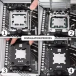 Thermalright AM5 CPU Frame + Thermal Paste TF7 2 Gram 12.8WM.K (Black)