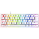 Razer Huntsman Mini Gaming Mechanical Keyboard - Optical Purple Switches Clicky (MERCURY) (Nordic Layout)