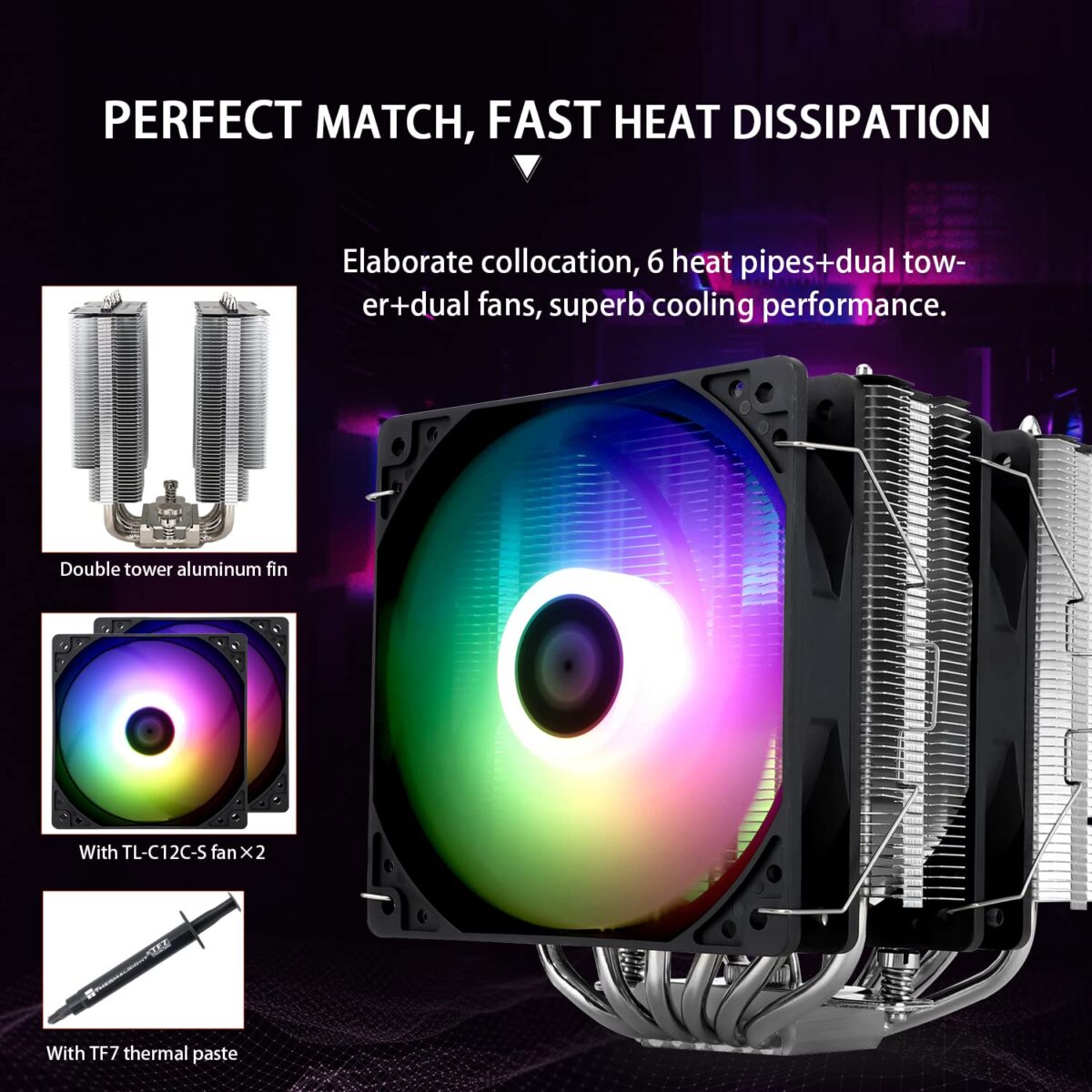 Thermalright Peerless Assassin 120 SE ARGB CPU Air Cooler