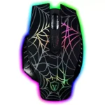 BATTLETRON RGB Gaming Mouse - Optical Sensor 2,400 DPI - 6 Buttons - Braided Cable