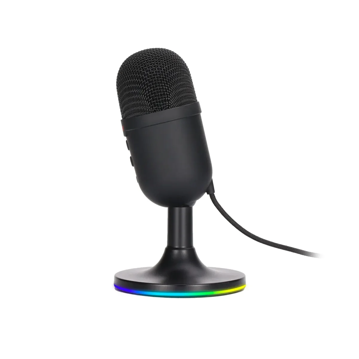MARVO MIC06 USB RGB Gaming Microphone - Headphone 3.5MM outpute - MUTE button (Black)