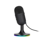 MARVO MIC06 USB RGB Gaming Microphone - Headphone 3.5MM outpute - MUTE button (Black)