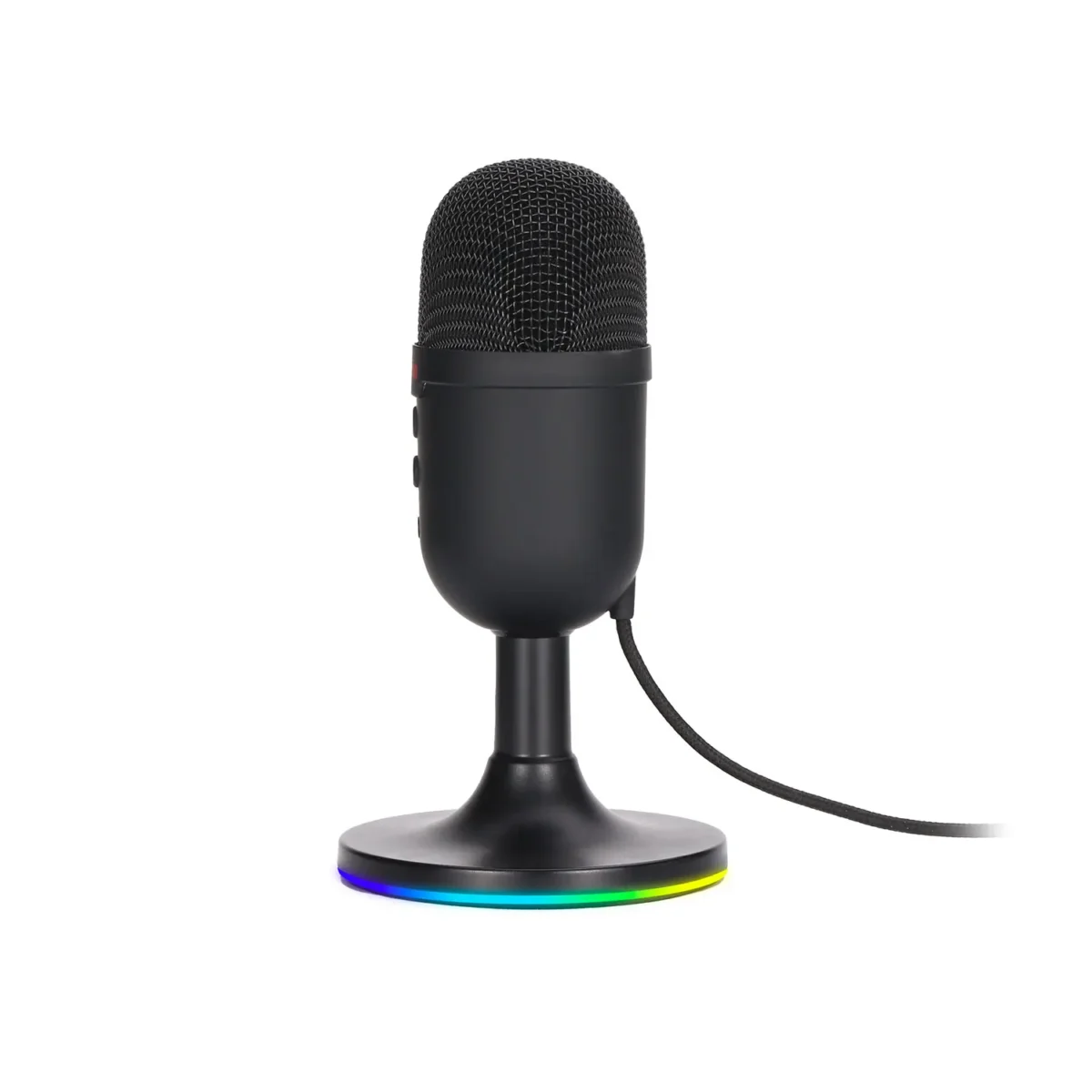 MARVO MIC06 USB RGB Gaming Microphone - Headphone 3.5MM outpute - MUTE button (Black)