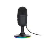 MARVO MIC06 USB RGB Gaming Microphone - Headphone 3.5MM outpute - MUTE button (Black)