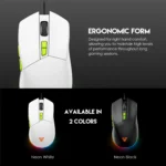 Fantech VX6 PHANTOM II Gaming Mouse - Optical Sensor 7,200 DPI