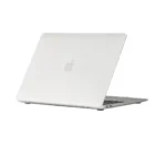 PISEN Hard shell Case for MacBook Air 13.3 (A1932/A2179/A2337) Glassy matte(Clear)