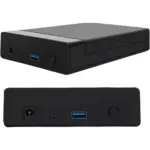 3.5 Inch SATA Hard Drive Enclosure USB 3.0 High Speed External Case
