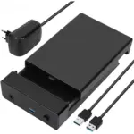 3.5 Inch SATA Hard Drive Enclosure USB 3.0 High Speed External Case