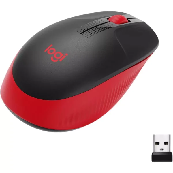 Logitech M190 WIRELESS MOUSE (RED)