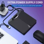 External Portable CD/DVD Burner Drive for Laptop - 7 in 1 USB 3.0 DVD Player