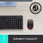 Logitech M190 WIRELESS MOUSE (RED)