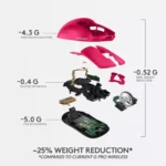 Logitech PRO X SUPERLIGHT Wireless Gaming Mouse HERO 25K (Magenta)