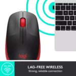Logitech M190 WIRELESS MOUSE (RED)