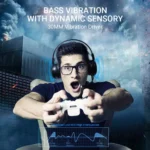 ABKONCORE B780 RGB Gaming Headset - 7.1 Surround Sounds, Noise-Cancelling Mic, with Vibration