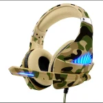 Beexcellent GM500 Gaming Headset - Mesh Earcups (Camo)