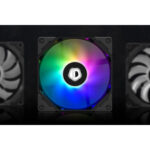 ID-COOLING 92MM ARGB Case Fan 15mm Thickness PWM Fan 5V 3 PIN ARGB Fan Slim Fan for RadiatorCPU CoolerComputer Case