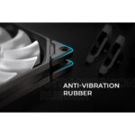ID-COOLING 92MM ARGB Case Fan 15mm Thickness PWM Fan 5V 3 PIN ARGB Fan Slim Fan for RadiatorCPU CoolerComputer Case