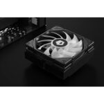 ID-COOLING 92MM ARGB Case Fan 15mm Thickness PWM Fan 5V 3 PIN ARGB Fan Slim Fan for RadiatorCPU CoolerComputer Case