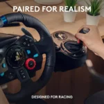 Logitech G29 Driving Force Racing Wheel and Pedals, Force Feedback, Real Leather + Logitech G Driving Force Shifter