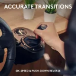 Logitech G29 Driving Force Racing Wheel and Pedals, Force Feedback, Real Leather + Logitech G Driving Force Shifter