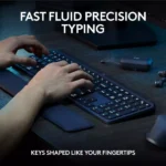 Logitech MX Keys S + MX Master 3S Combo - Performance Wireless Keyboard and Mouse with Palm Rest (Arabic)